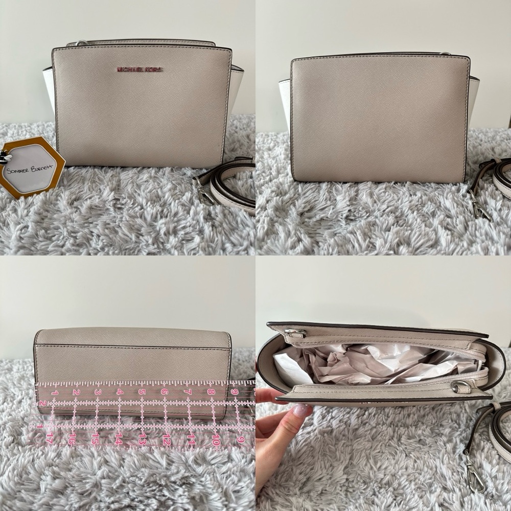 Light Gray Michael Kors purse